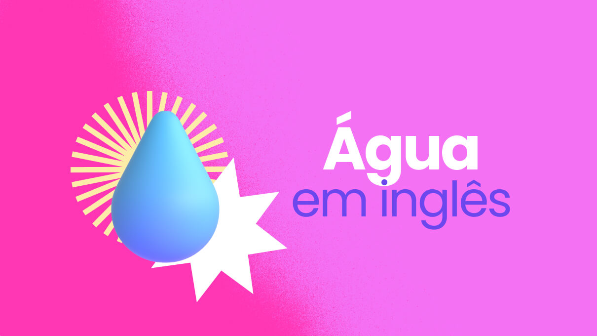 Água em inglês