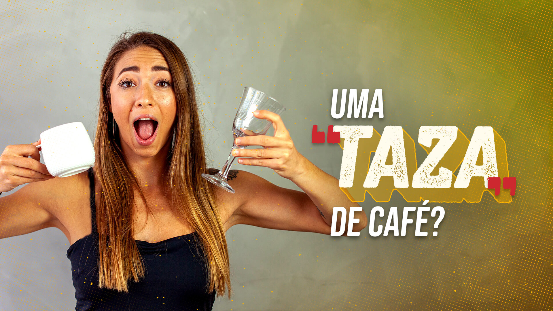 Uma "taza" de café?