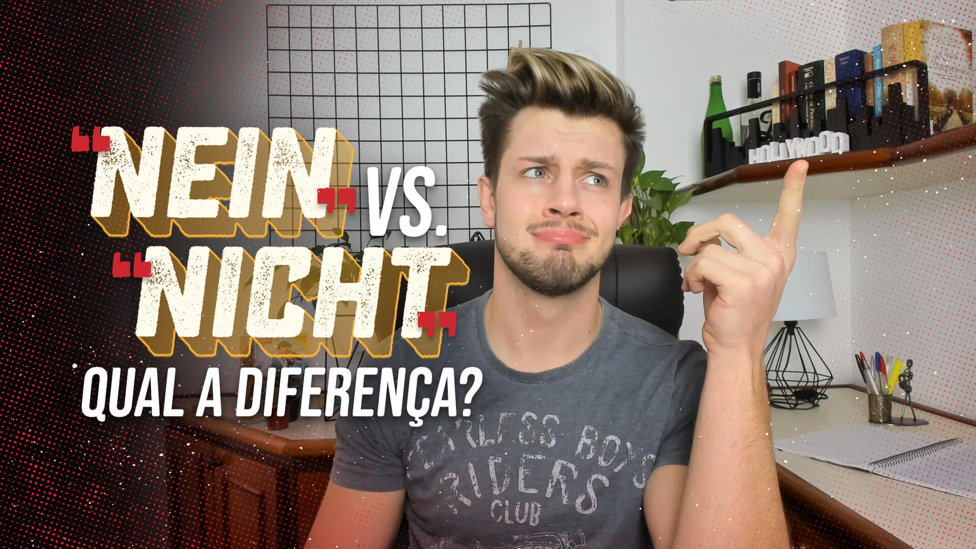 Qual a diferença entre "nein" e "nicht" do alemão?
