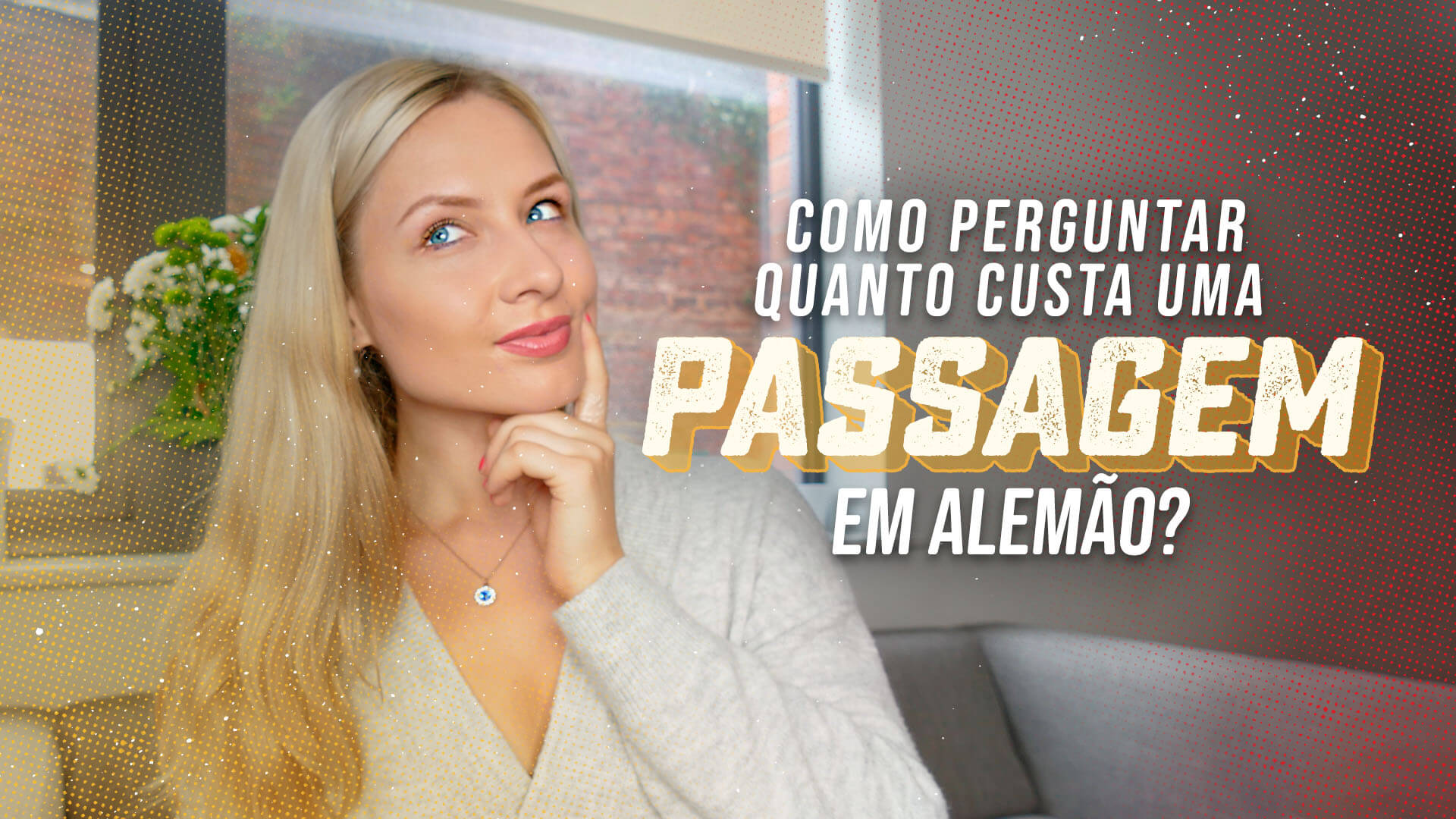 Como perguntar quanto custa uma passagem em alemão?