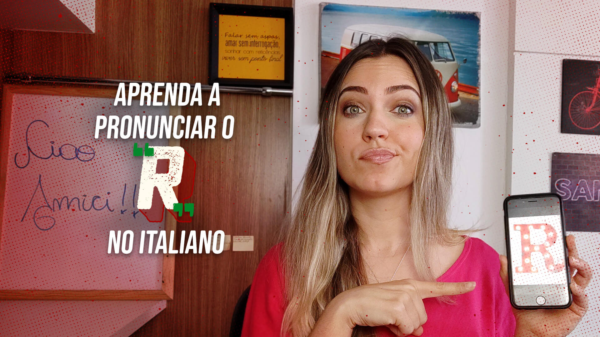 A pronúncia do R no italiano