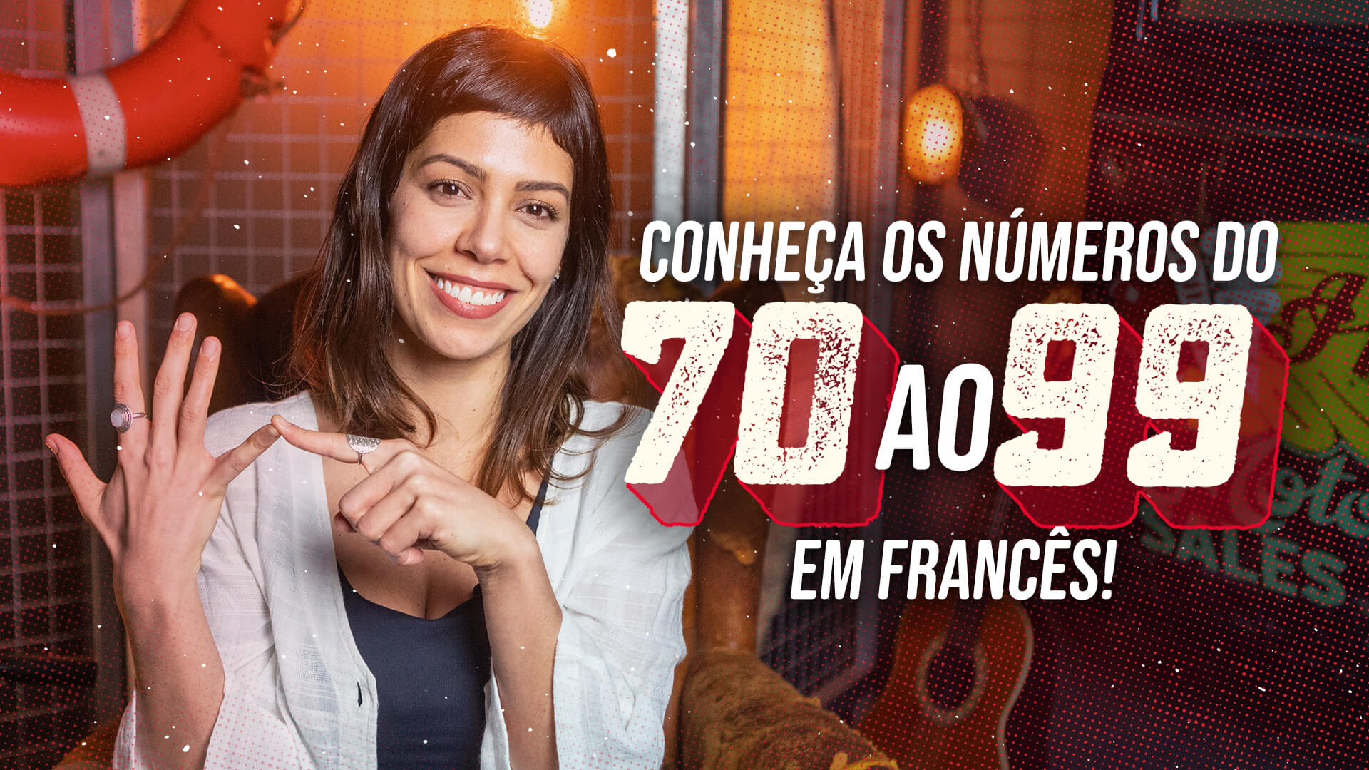 Aprenda a contar do 70 ao 99 em francês