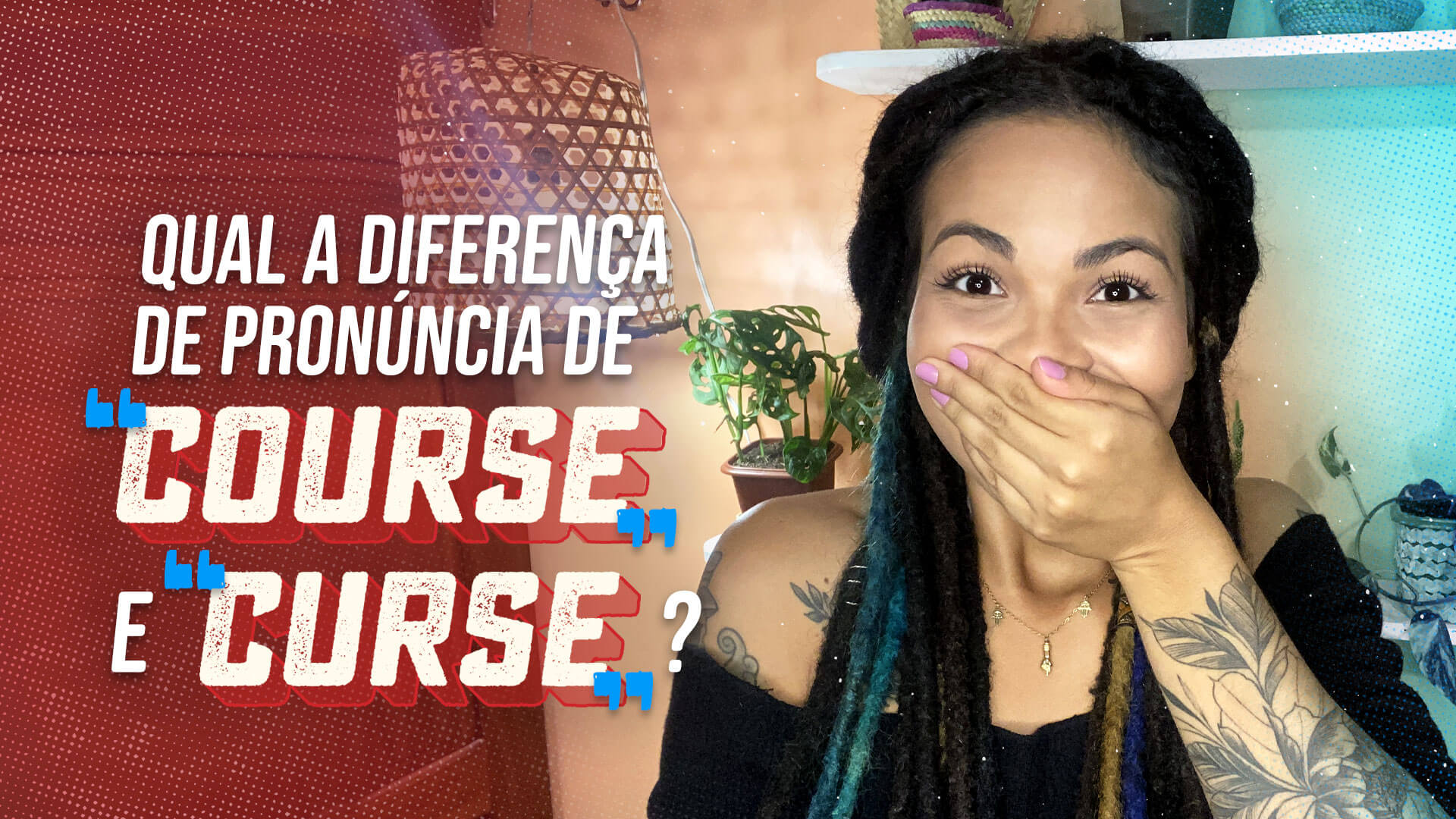 Pronúncia em inglês: diferença entre Course e Curse