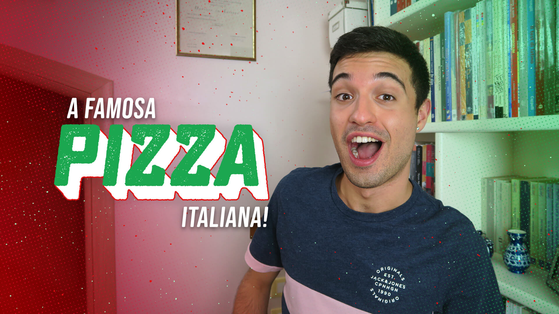 A famosa pizza italiana!