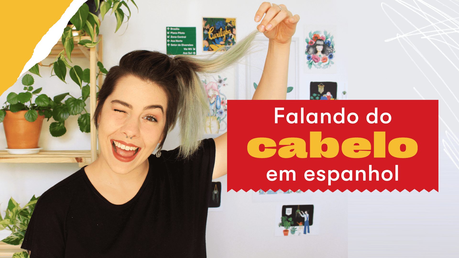 Falando do cabelo em espanhol - PT1