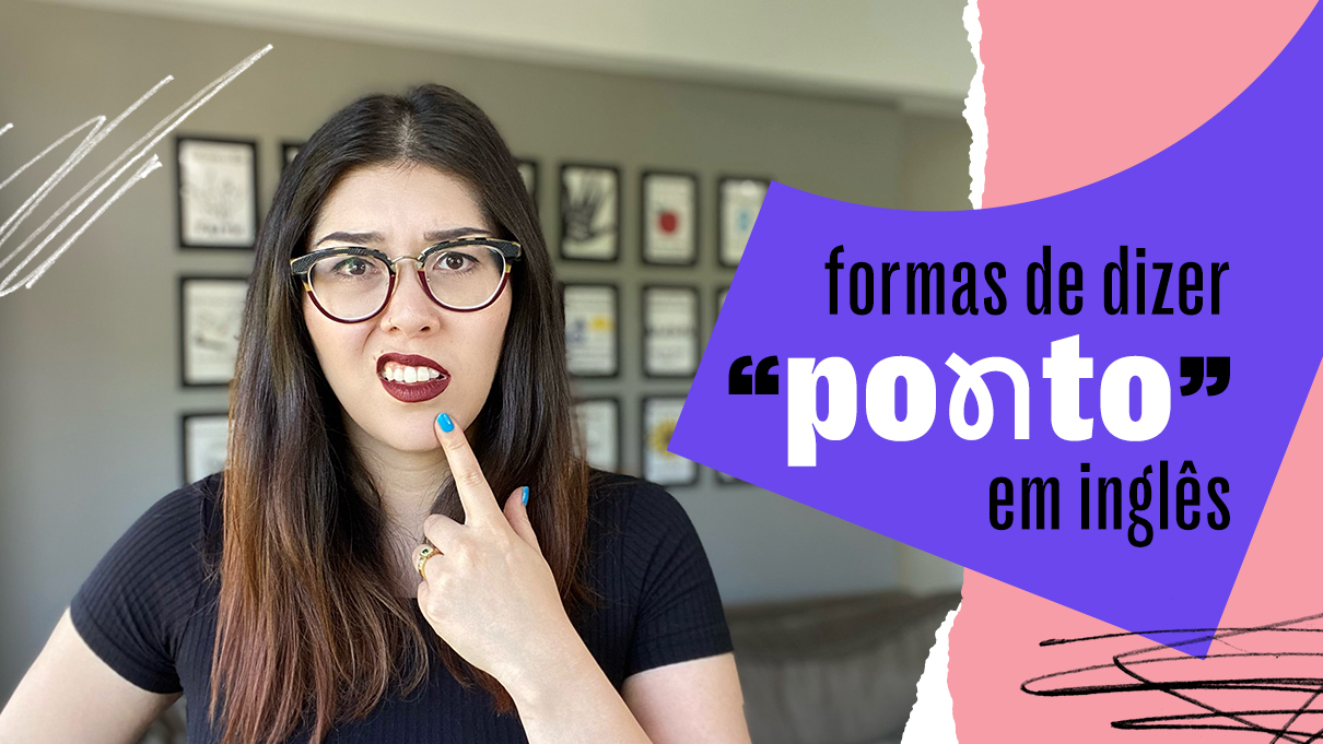 Diferentes formas de dizer "ponto" em inglês