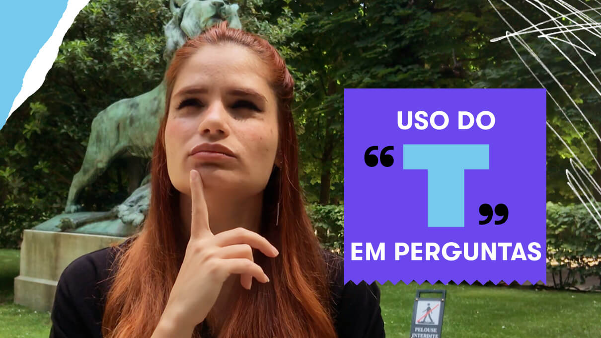 Qual o significado do "T" em perguntas no francês?