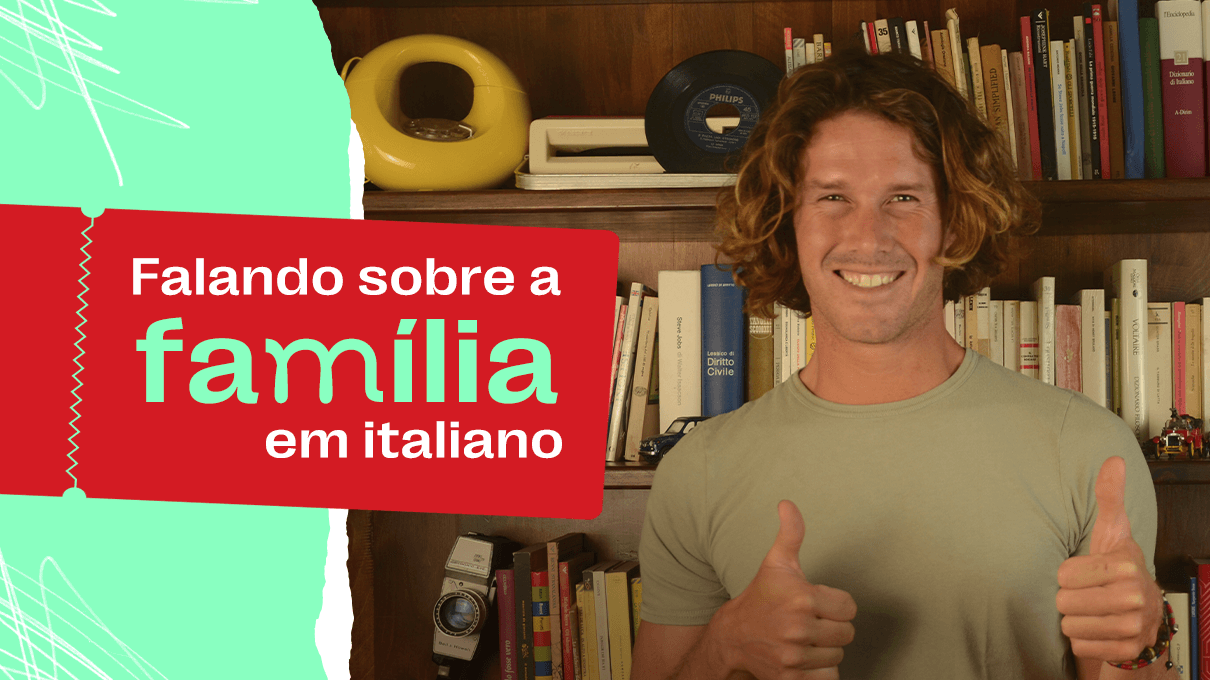 Falando sobre a família em italiano