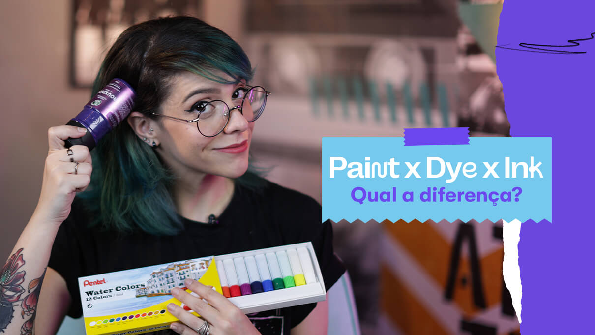 Qual a diferença entre paint