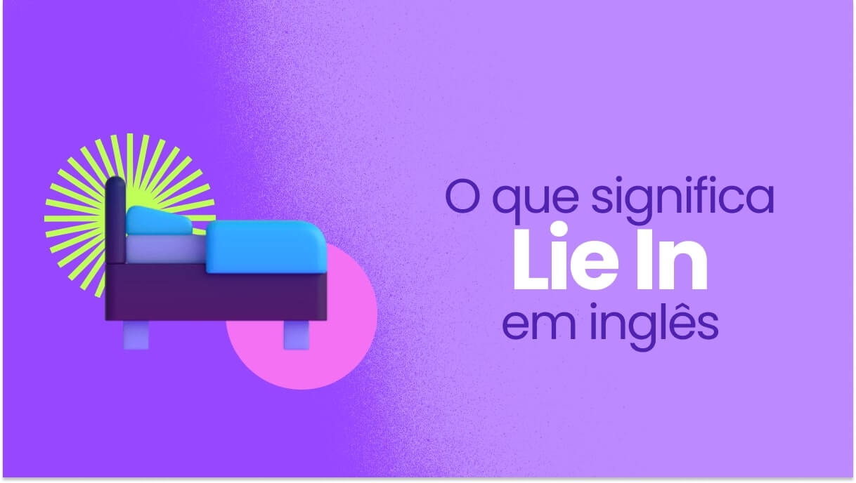 Lie in em inglês