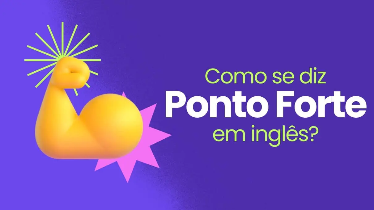 Ponto forte em inglês