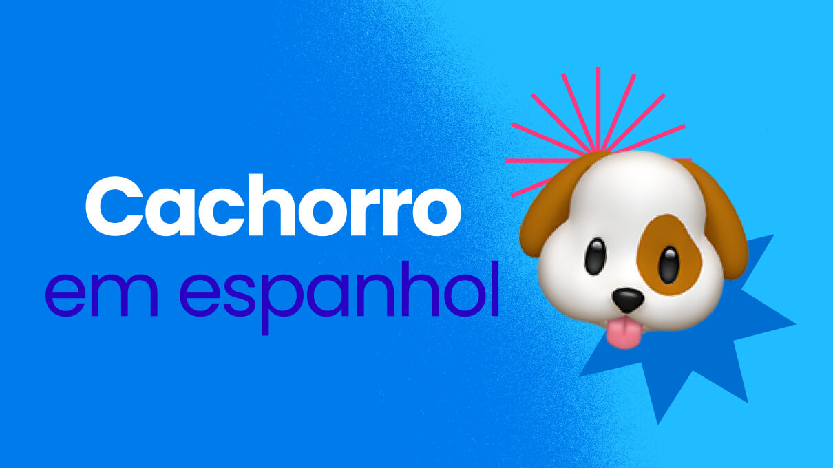 cachorro em espanhol