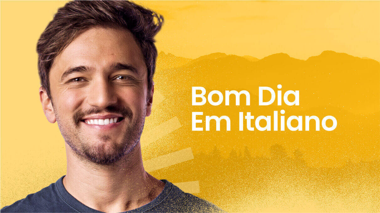 Bom dia em italiano