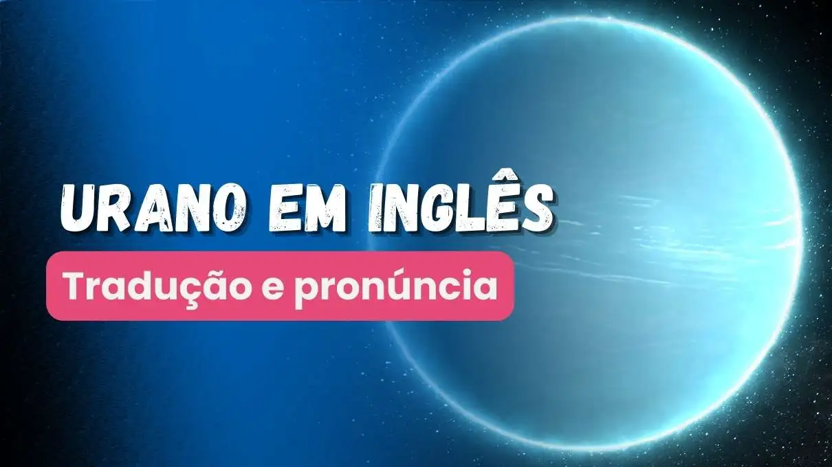 Urano em inglês