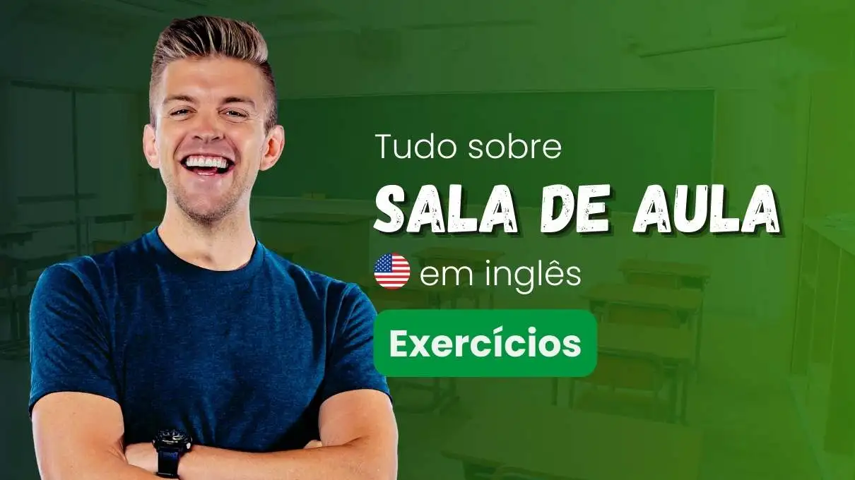 Tudo sala de aula em inglês