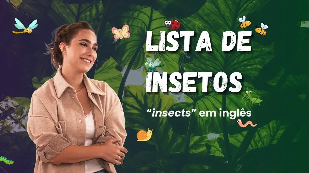 Lista de insetos em inglês