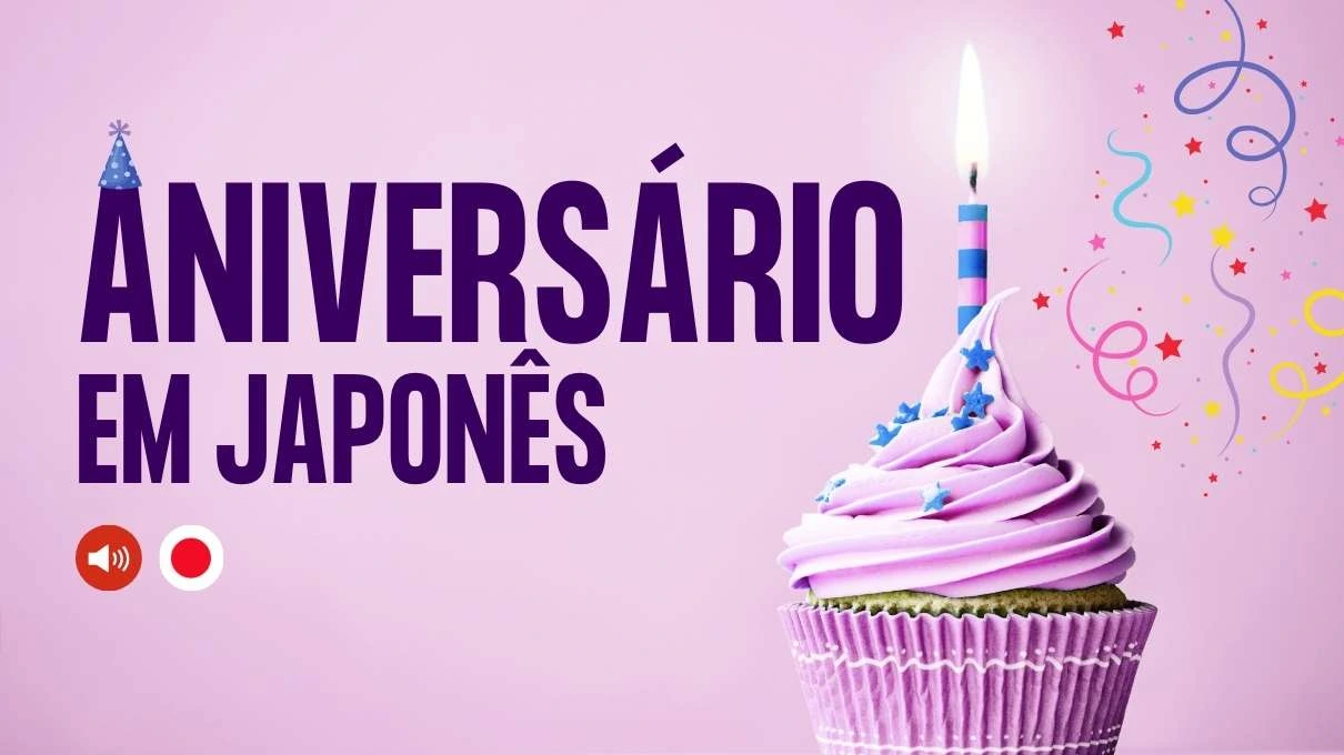 aniversário em japones