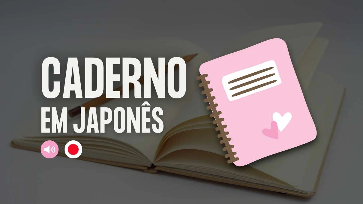 caderno em japones
