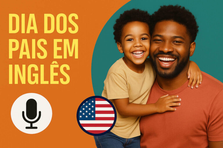 Imagem ilustrativa sobre o Dia dos Pais em inglês