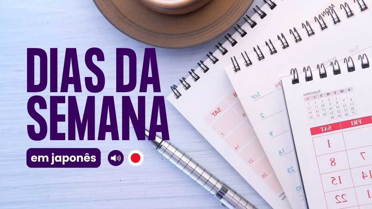 dias da semana em japones