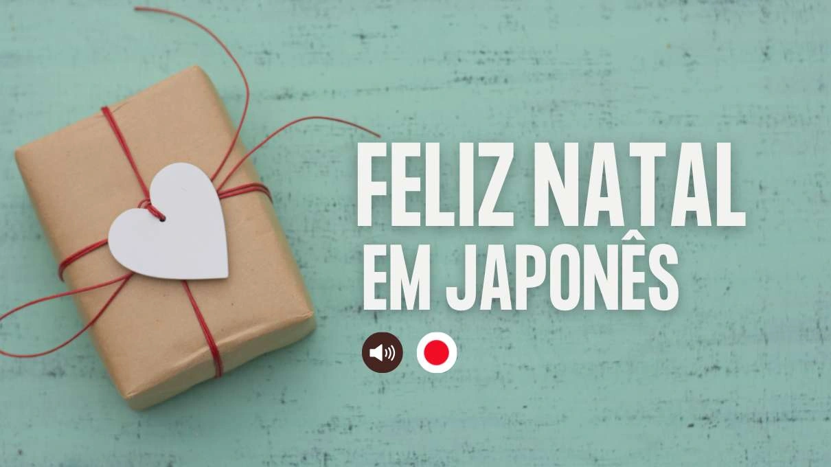 feliz natal em japones