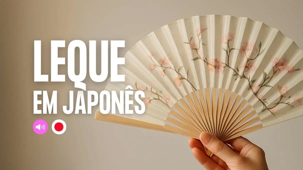 leque em japones