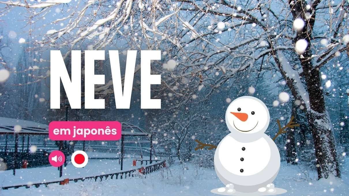 neve em japones