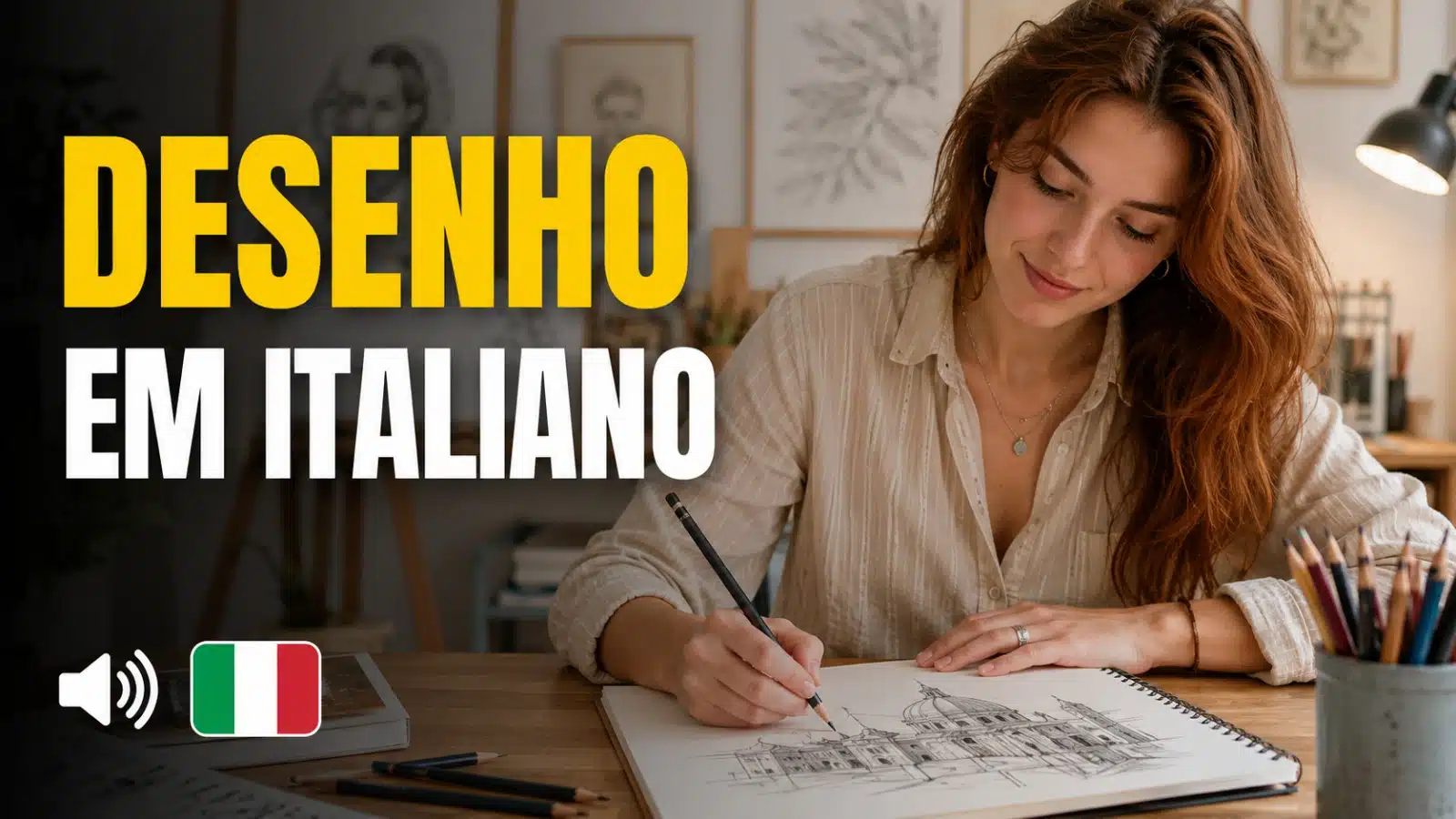 desenho-em-italiano