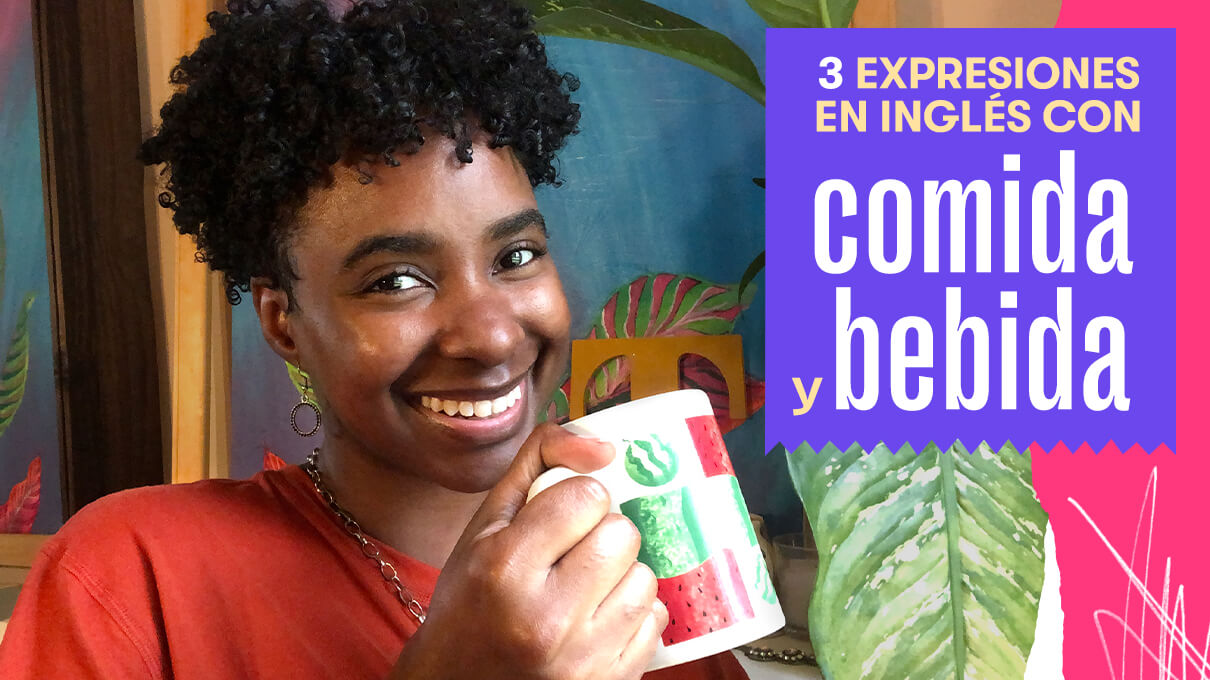 3 expresiones en ingles con comida y bebida