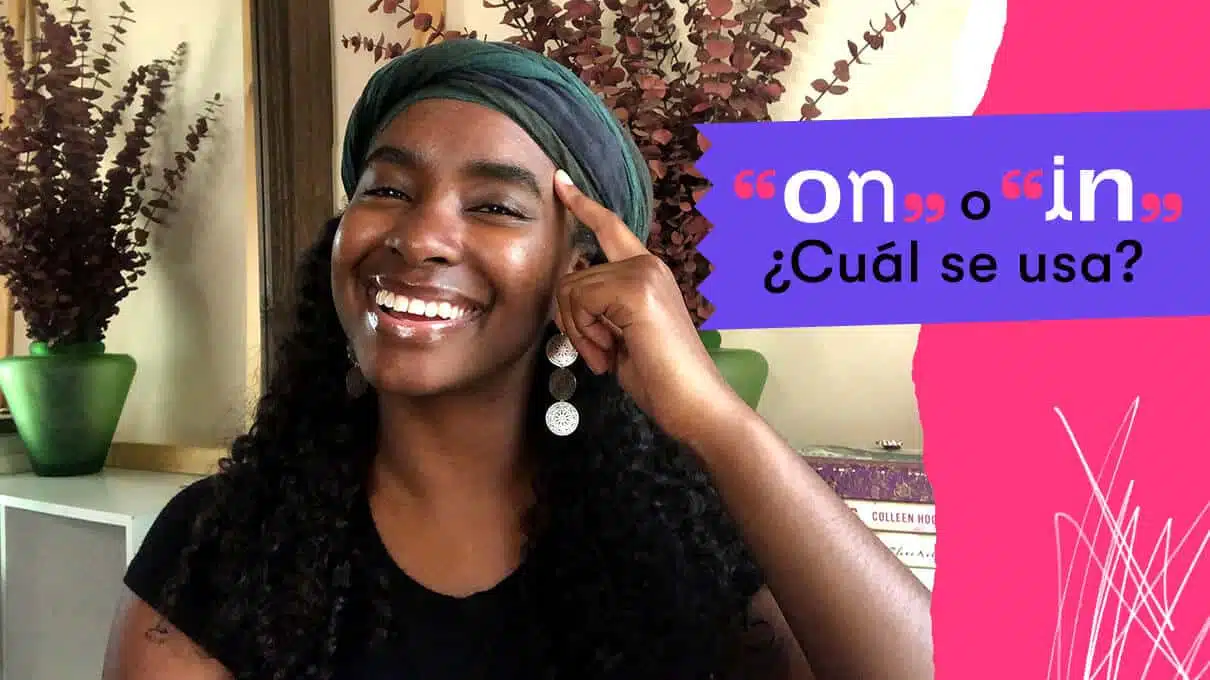 cual es la diferencia de in y on en ingles