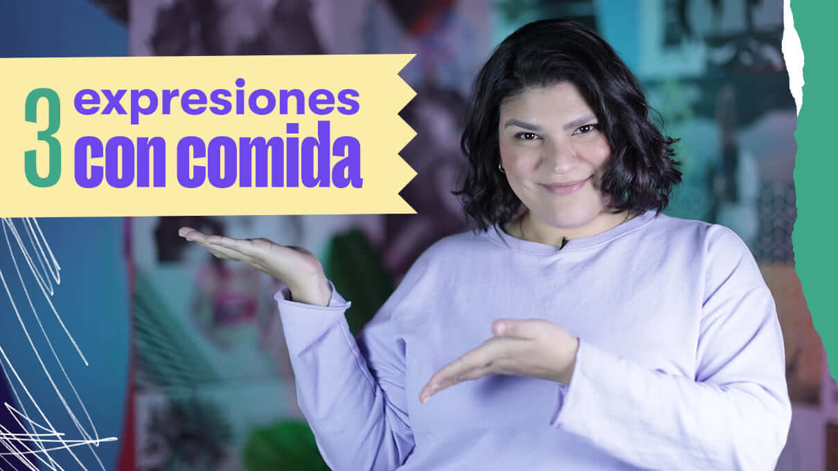 3 expresiones con comida