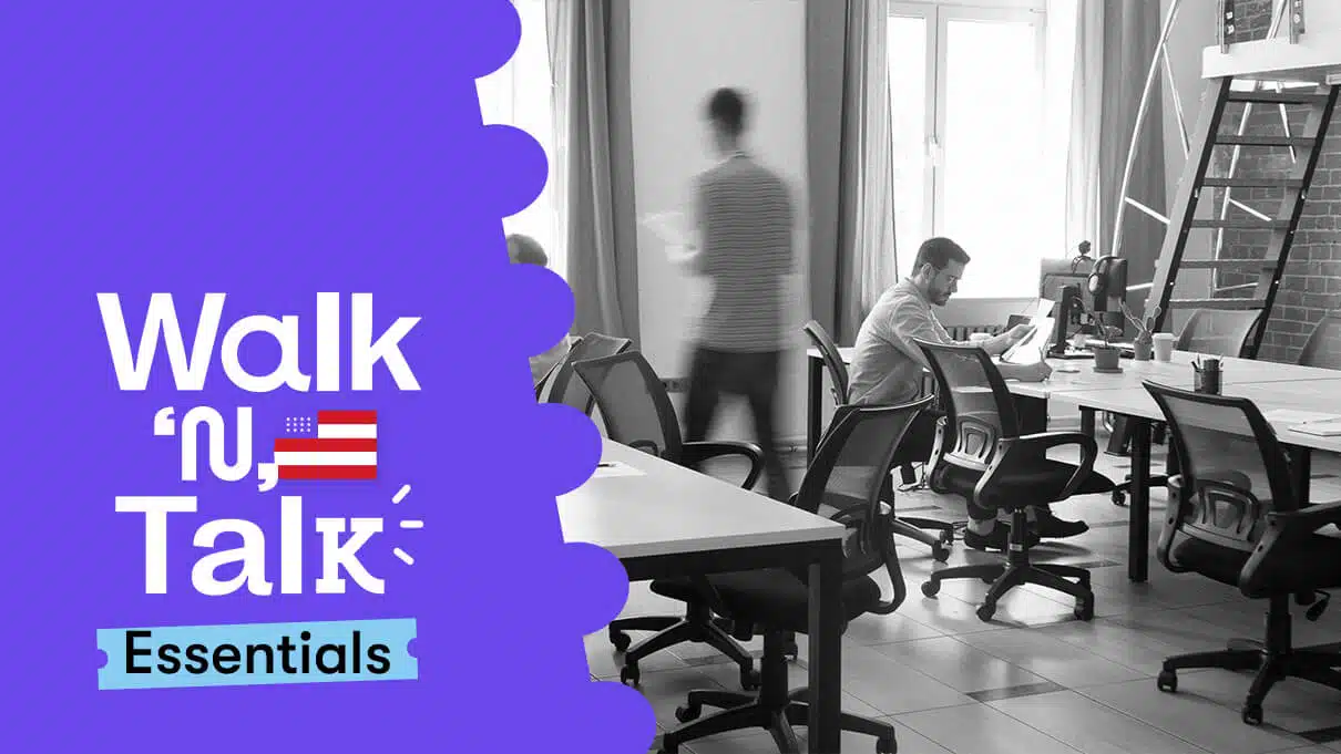 walk n talk 41 voy tarde