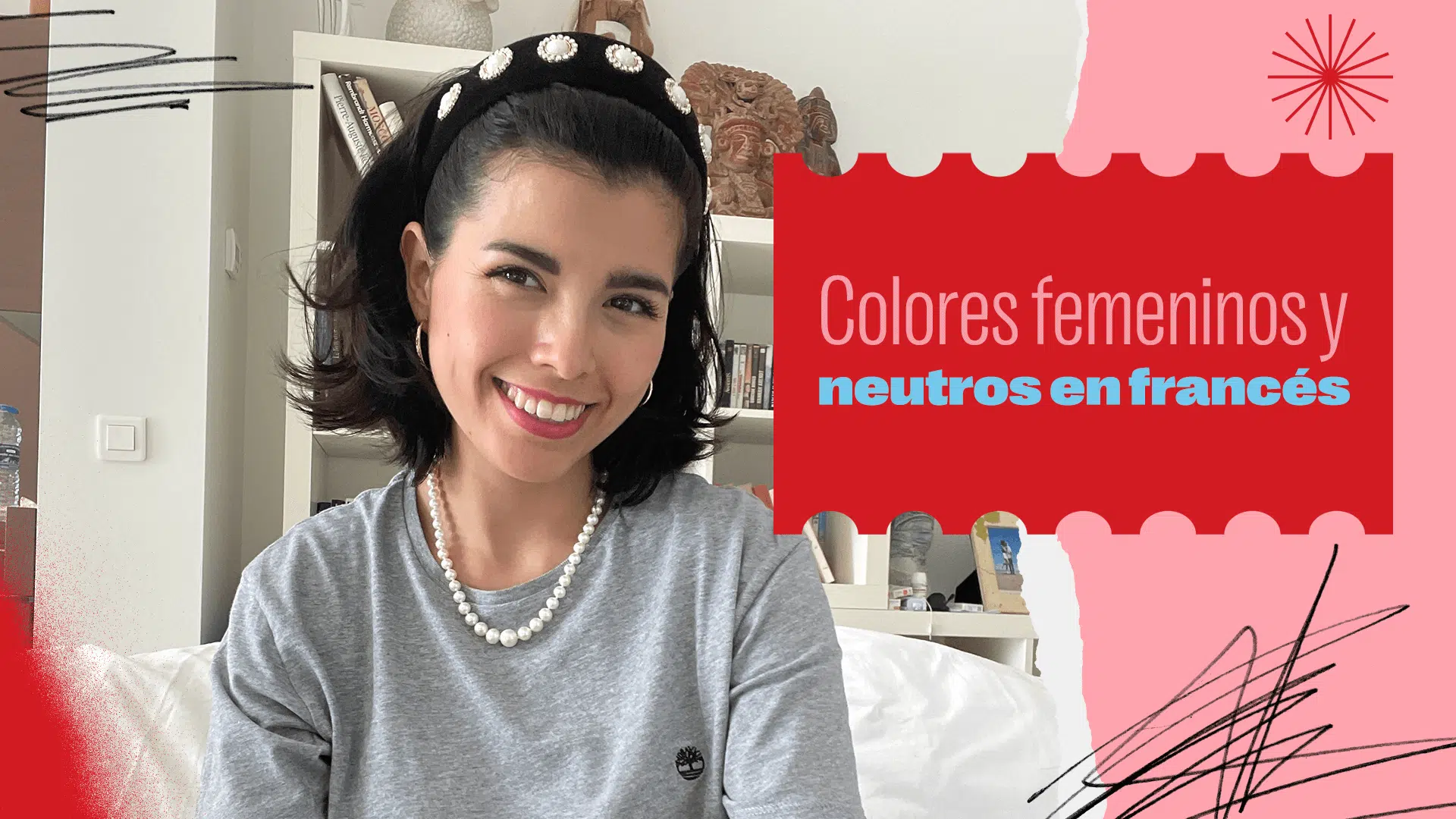 Colores femeninos y neutros en francés
