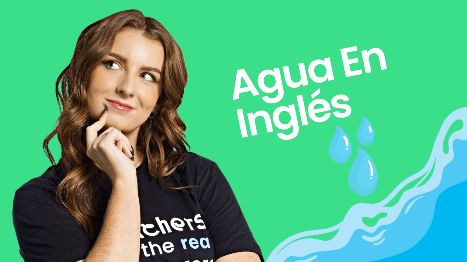 Agua en inglés: traducción y ejemplos de uso