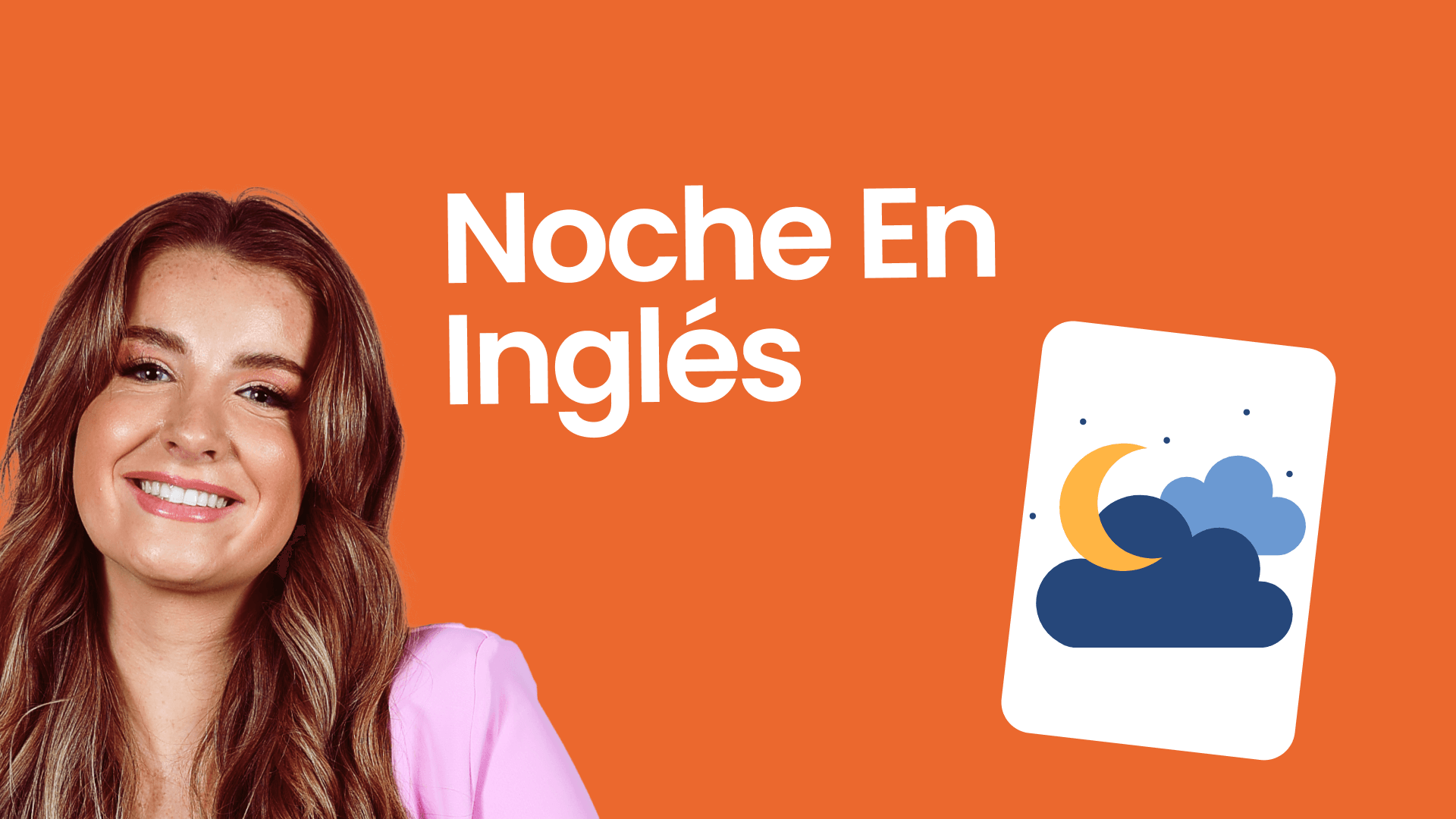 Noche en inglés