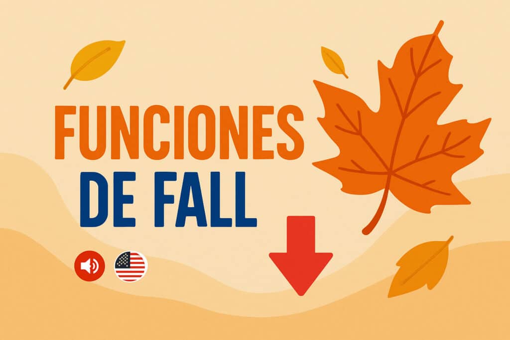 Que Quiere Decir Fall En Ingles