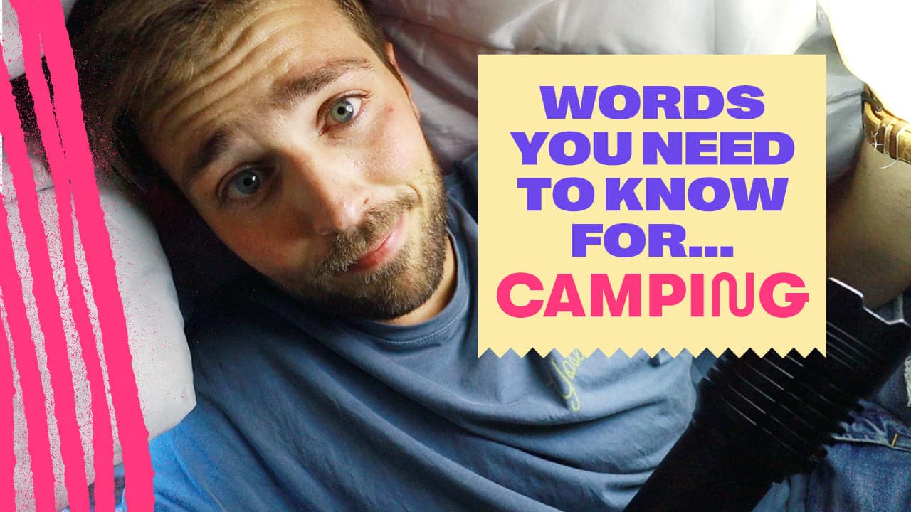 Camping Vocab