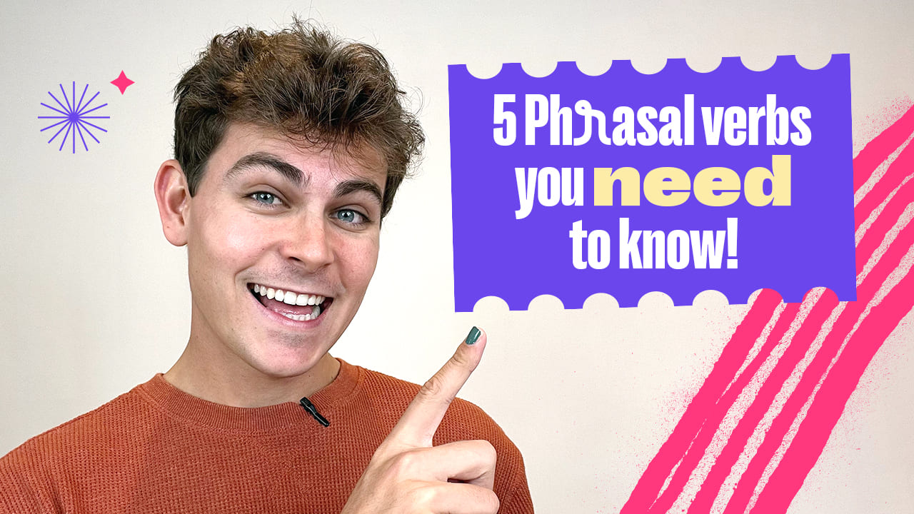 Learn 5 useful phrasal verbs for traveling
