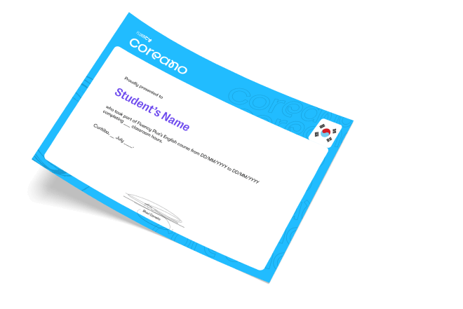 Certificado Fluency