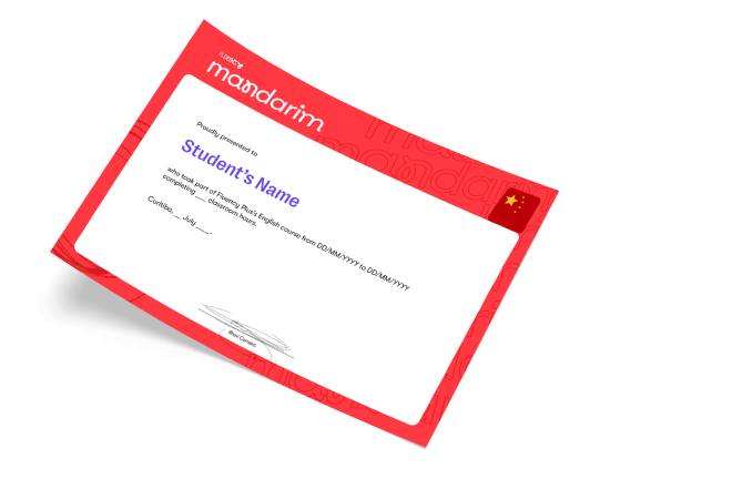 Certificado Fluency